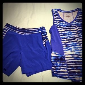 Dry Tek tank and short set